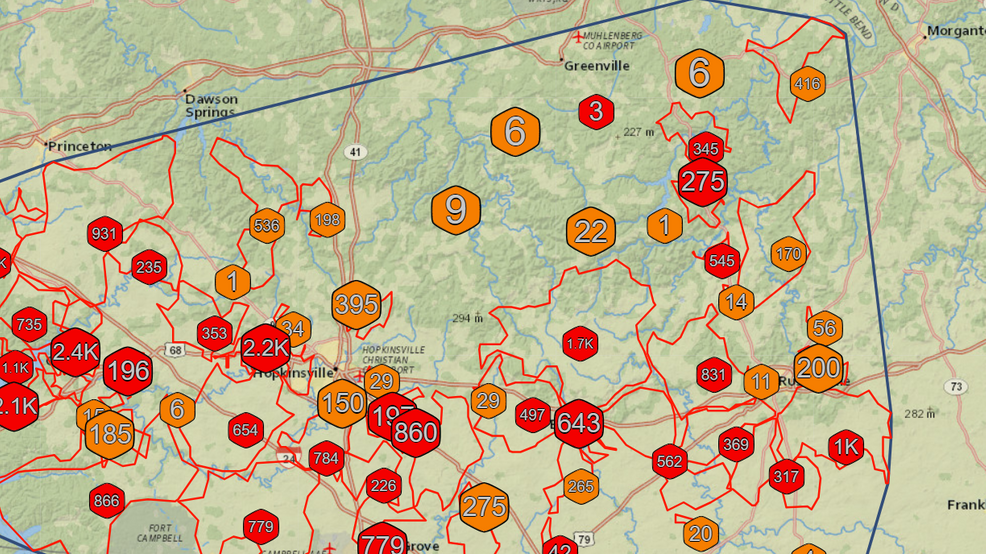 Thousands without power as Tennessee counties face tornado threats Sunday