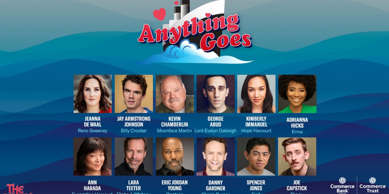 Jeanna de Waal, Jay Armstrong Johnson, and More Will Lead ANYTHING GOES at the Muny