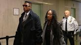 Jonathan Majors and Meagan Good Kiss in Courtroom, Source Says Relationship 'Solidified' Before Trial