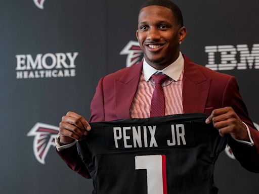 New footage shows Bears’ front office cheering after the Falcons drafted Michael Penix Jr.