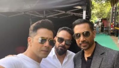 Varun Dhawan’s 'Blockbuster Directors' Raj And DK Surprise Him On Baby John Sets - News18