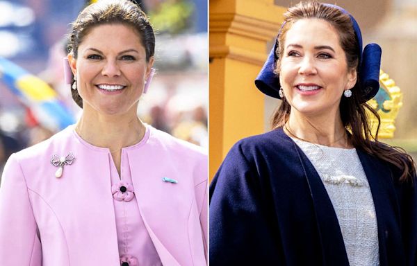 Crown Princess Victoria of Sweden Perfectly Curtsies to Queen Mary of Denmark — Inside the New Royal Rules