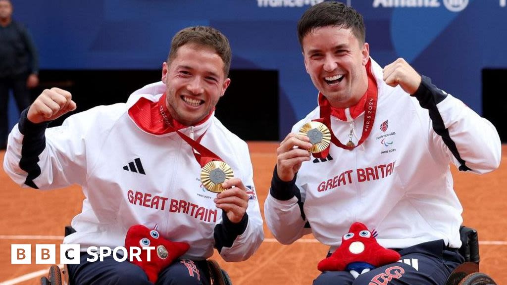 Paralympics 2024 wheelchair tennis: Alfie Hewett and Gordon Reid win men's doubles gold