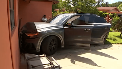 Suspected car thief in custody after crashing Audi into Fort Lauderdale house: BSO