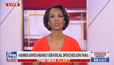 Fox host is outraged Kamala Harris is re-using lines from speeches