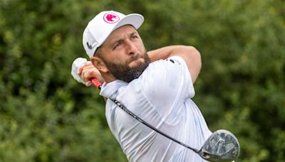 Jon Rahm admitted it was 'weird' playing with LIV teammate Tyrrell Hatton, who joked: 'It obviously scared him'