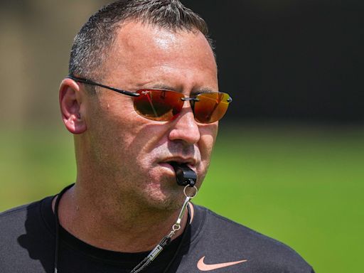 Texas Longhorns head football coach Steve Sarkisian on team expectations before scrimmage