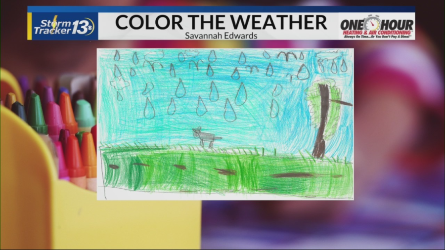Color the Weather: Savannah Edwards