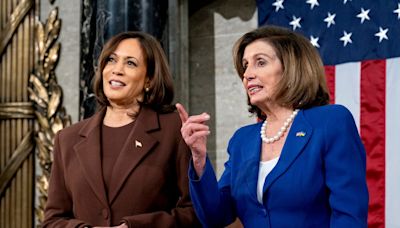 Nancy Pelosi endorses Kamala Harris for president