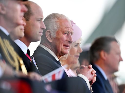 King Charles III and Prince William Honor Veterans at 80th Anniversary of D-Day Celebration