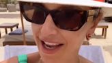 Inside Vogue’s adventure day out with her kids as they soak up sun in Spain