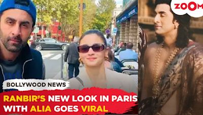 Ranbir Kapoor DITCHES Lord Ram look while vacationing with Alia Bhatt in Paris; photo goes VIRAL