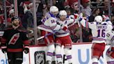 Hurricanes lose in OT, trail Rangers 3-0 :: WRALSportsFan.com