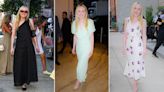 Dakota Fanning Wears Three Must-Have Summer Dresses Back-to-Back-to-Back