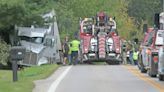 Minivan vs. semitractor-trailer crash on Ohio 314 injures one on Monday