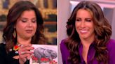 “The View”'s Ana Navarro gives Republican cohost shady elephant gift live on air: 'Work in progress'