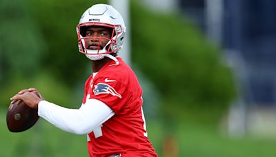 Jacoby Brissett enters training camp as Patriots' starting QB, but Drake Maye 'absolutely' has shot at job