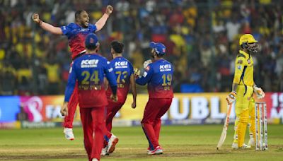 RCB’s Yash Dayal turns hero as MS Dhoni and CSK fall short in chase
