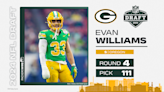 Instant analysis of Packers taking Oregon S Evan Williams at No. 111 overall