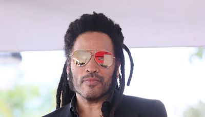 Lenny Kravitz defends viral video of himself working out in leather pants and boots