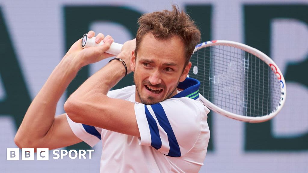 French Open 2024 results: Daniil Medvedev through after Miomir Kecmanovic retires