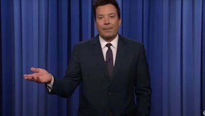 Jimmy Fallon Mocks Donald Trump’s Pizza Delivery Skills: ‘He’s Clearly Never Held a Box of Pizza Before’ | Video