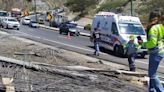 Un tráiler cayó a un barranco en la vía a Guayllabamba