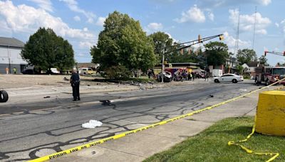 Multiple people critically hurt after crash on East New York Street east of downtown