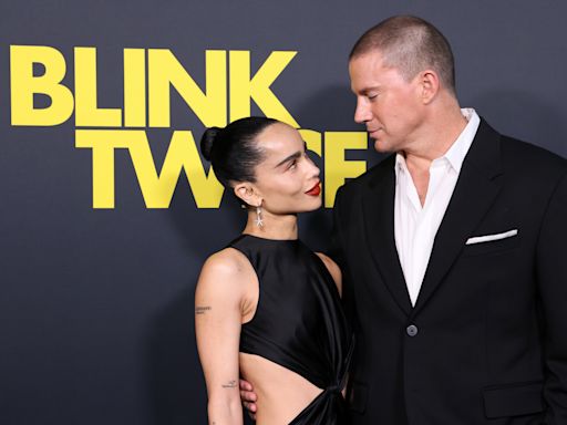 Zoë Kravitz Thanks Channing Tatum for “Trusting Me to Female Direct You” at ‘Blink Twice’ Premiere