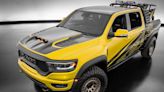 Ram 1500 TRX Gold Shot for SEMA Show Doesn't Overdo It