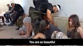 Israel releases film of women soldiers being taken by Hamas on Oct. 7