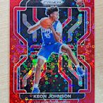 限量/100  2021-22 PRIZM Keon Johnson 紅 泡泡亮 FASTBREAK 新人 RC 162