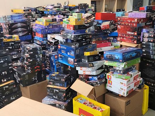 Thousands of boxes of Lego toys recovered in bust of theft ring, police say