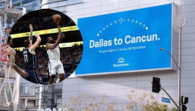 Clippers get support from new billboard at LA Live trolling the Mavericks