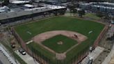 Prep continues for Oakland Ballers' field at Ramiondi Park ahead of first home game