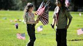 Gallery: Setting up flags for Memorial Day in Flagstaff