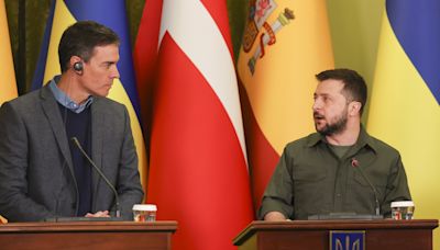 Zelenski prevé viajar a Madrid este lunes para firmar acuerdo de apoyo militar