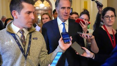 Opinion: On Trump’s indictment, Mitt Romney retains a moral compass. Mike Lee disrespects the rule of law.