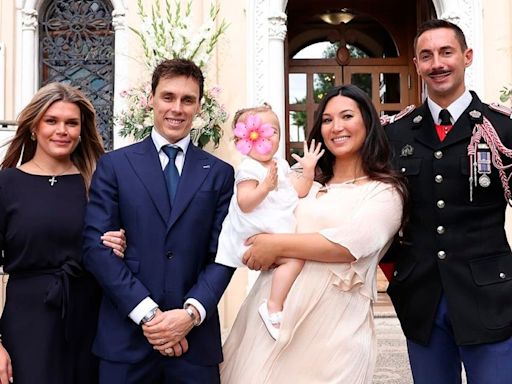 Louis y Marie Ducruet celebran el bautizo de su hija Victorie, de poco más de un año