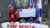 Surf lifesavers on the crest of a wave after Freemasons donation
