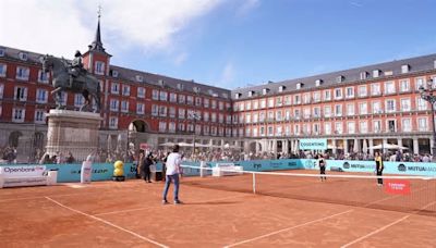 El Mutua Madrid Open lleva el tenis a la Plaza Mayor