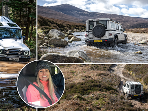 'I went off-roading in a 2.5 tonne 4x4 to tackle my imposter syndrome'