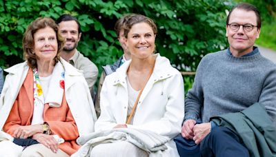 Silvia et Carl XVI Gustaf retrouvent Victoria et Carl Philip le temps d'un concert