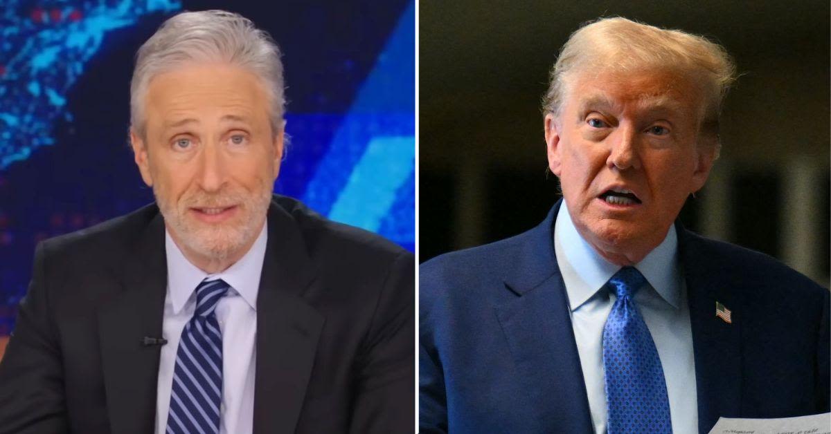 Jon Stewart Roasts Trump Over 'Shame Lecture to Jews' During Hush Money Trial