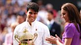 Kate presents Wimbledon men’s final trophy to Carlos Alcaraz