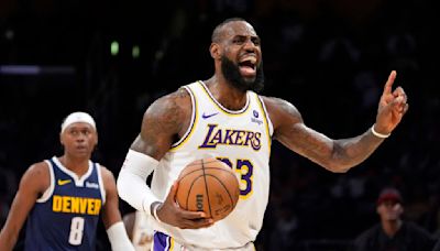 LeBron scores 30, and the Lakers avoid 1st-round elimination with a 119-108 win over champion Denver