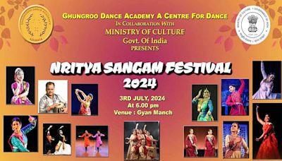 Get ready for an evening of soulful rhythms and music at The Nritya Sangam Festival 2024