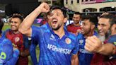 Afghanistan's players celebrate T20 World Cup semi-final entry all night