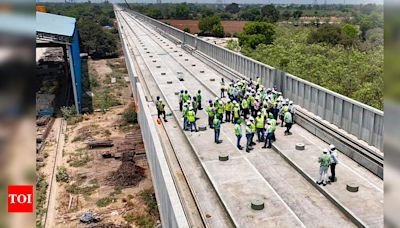 Geotechnical gadgets to keep tabs on works at bullet train sites | Ahmedabad News - Times of India