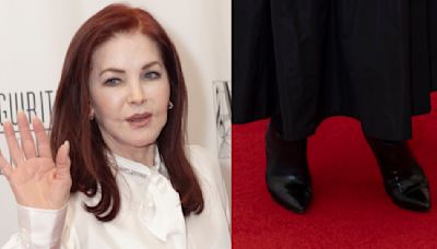 Priscilla Presley Goes Classic in Chelsea Boots at the 2024 Songwriters Hall of Fame Induction and Awards Gala